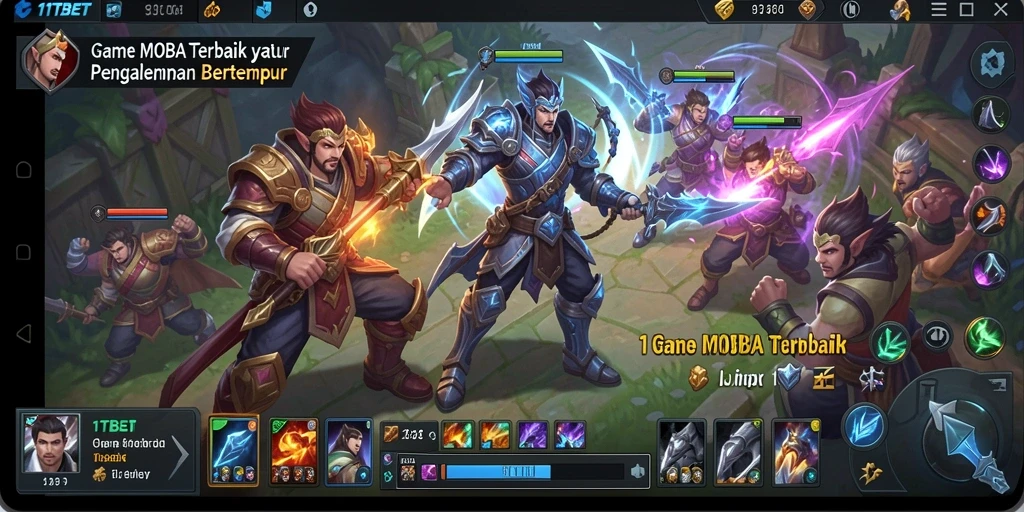Tampilan gameplay seru dalam 11TBET yang menampilkan pertempuran epik.