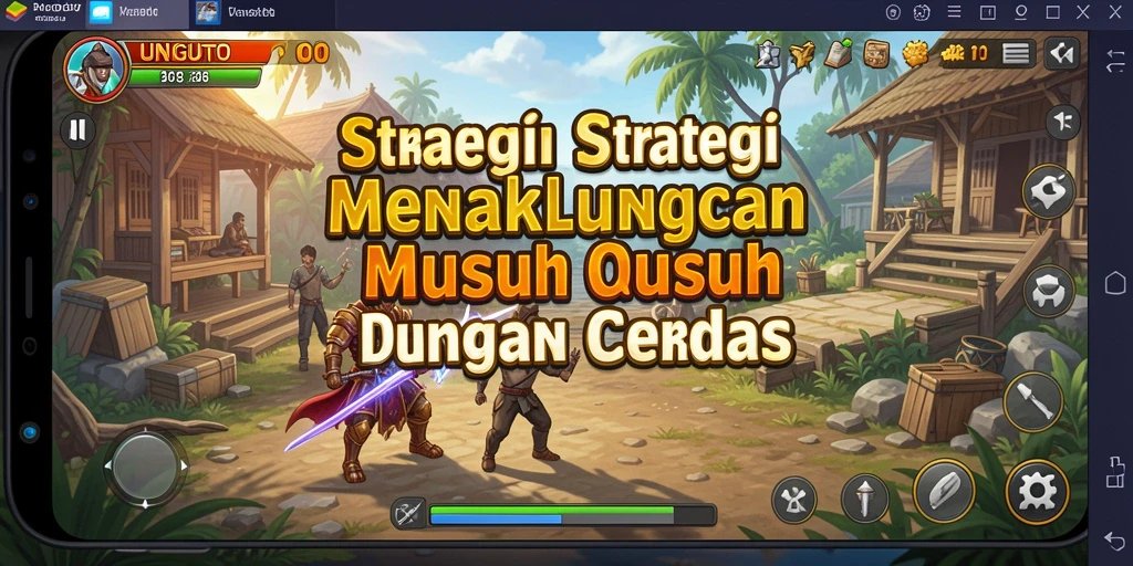 Tampilan gameplay menarik dalam UNGUTOTO, menantang pemain untuk bersaing.